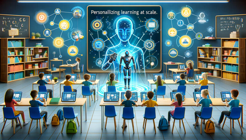 Artificial Intelligence in Education: Personalizing Learning at Scale